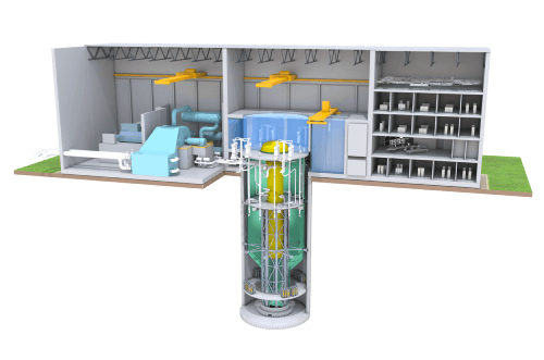 GE Hitachi Nuclear Energy rendering