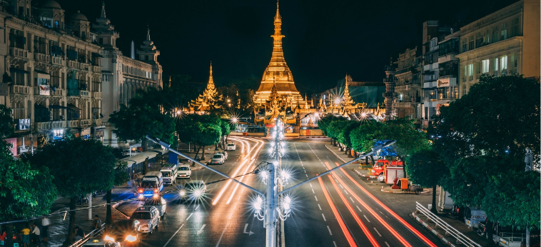 Myanmar at Night