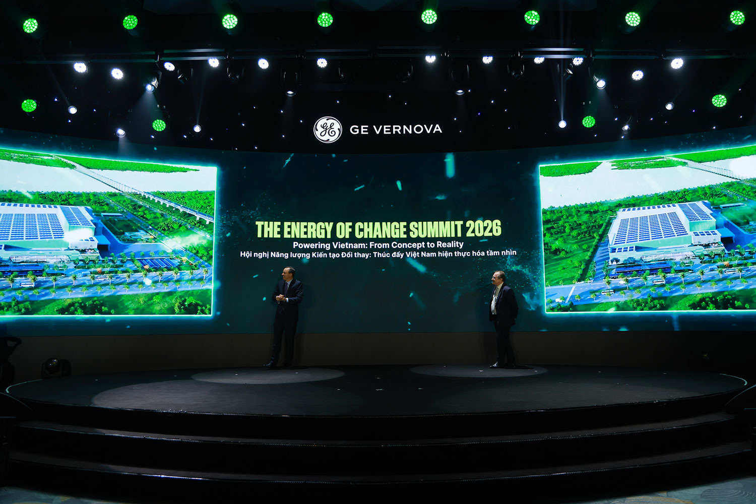 Energy of Change Summit stage