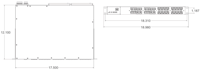 ML3100 dimensions diagram