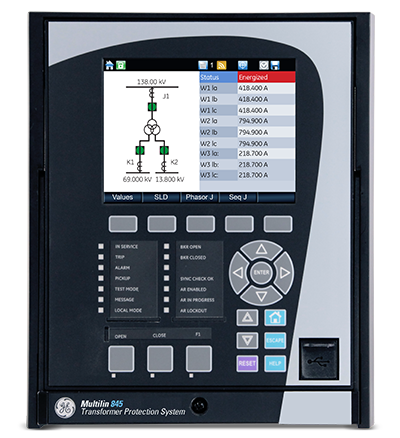 Full Color Graphical HMI Front Display
