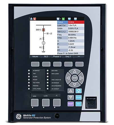 Full Color Graphical HMI Front Display