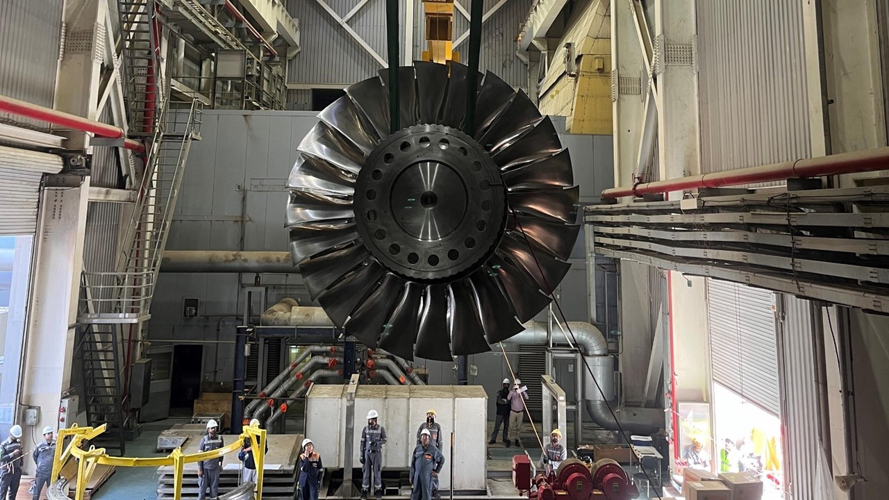 Gas power manufacturing plant