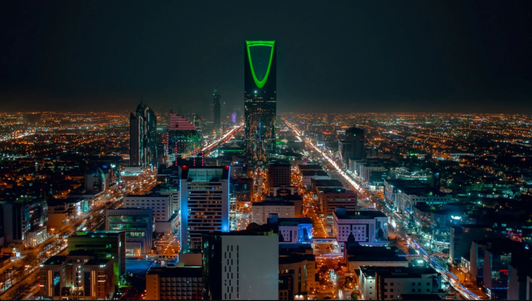Saudi at night
