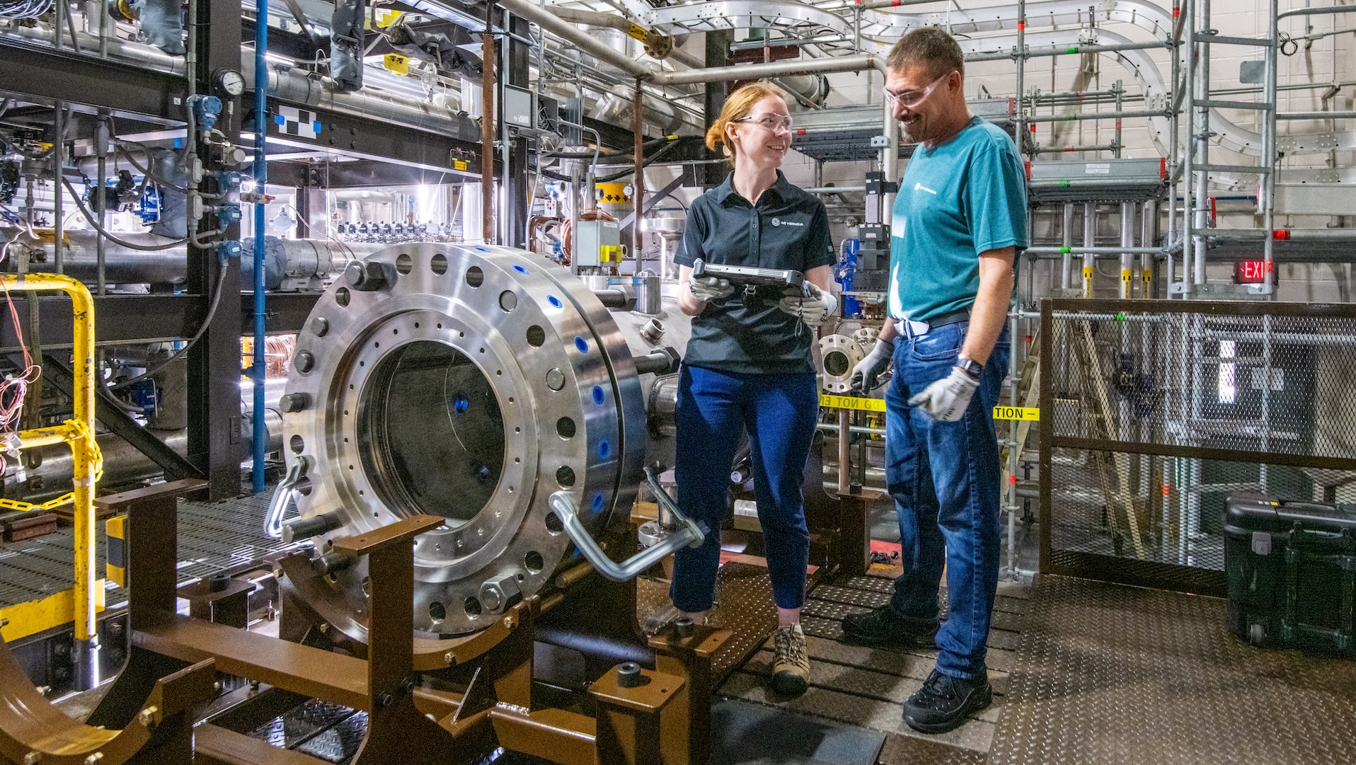 Two GE Vernova workers