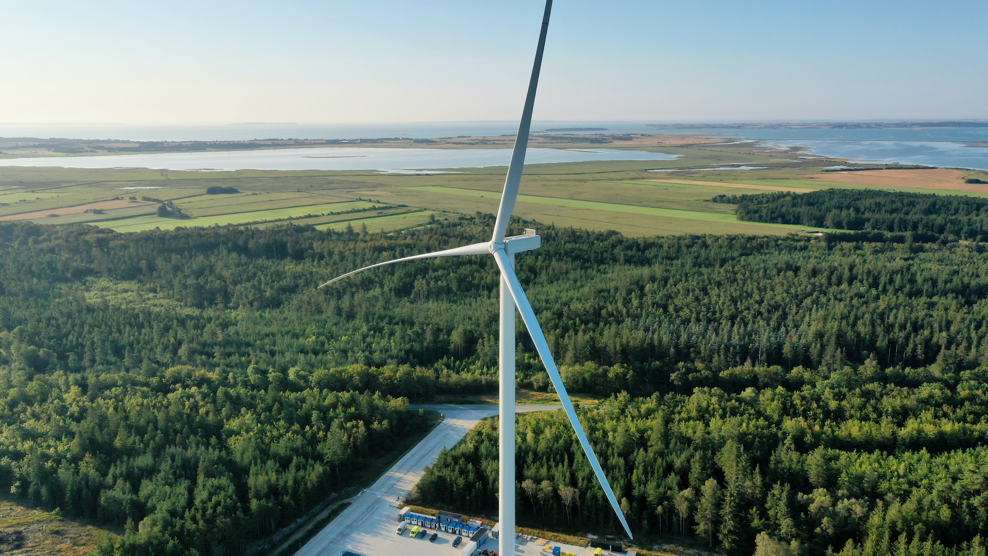 6.5 MW-164m wind turbine in Denmark