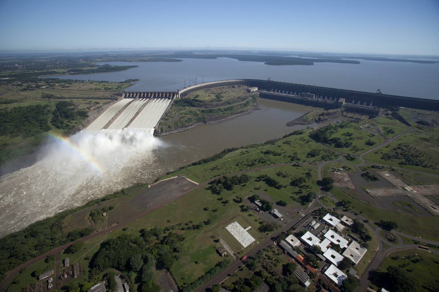 Usina Hidrelétrica de Itaipu Binacional (Crédito: Rubens Fraulini | Itaipu Binacional)