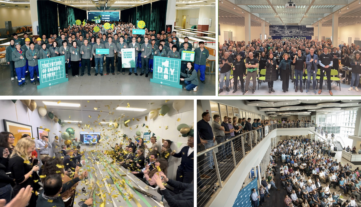 GE Vernova Celebrations all round the world for day one