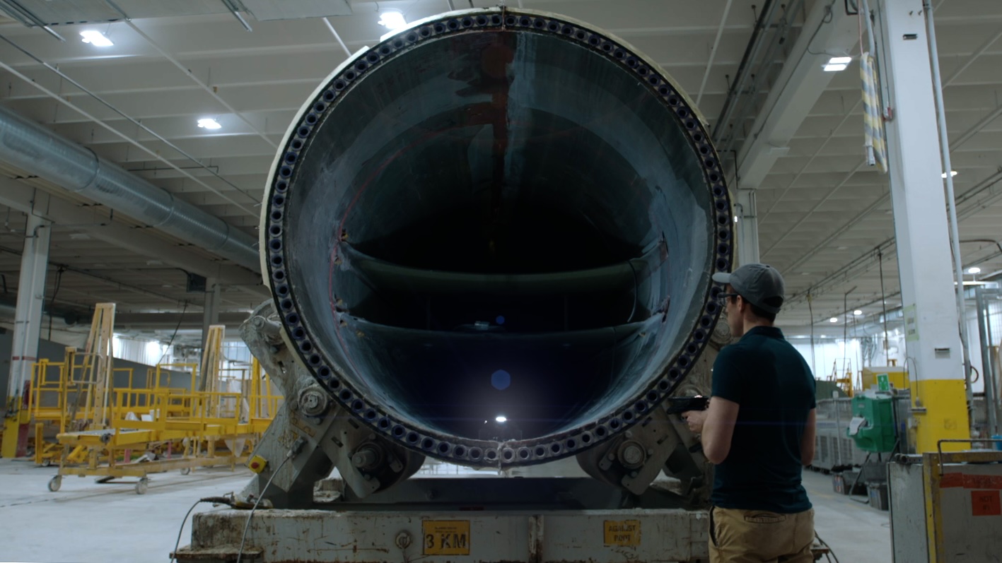 Wind Blade GE Vernova Grand Forks