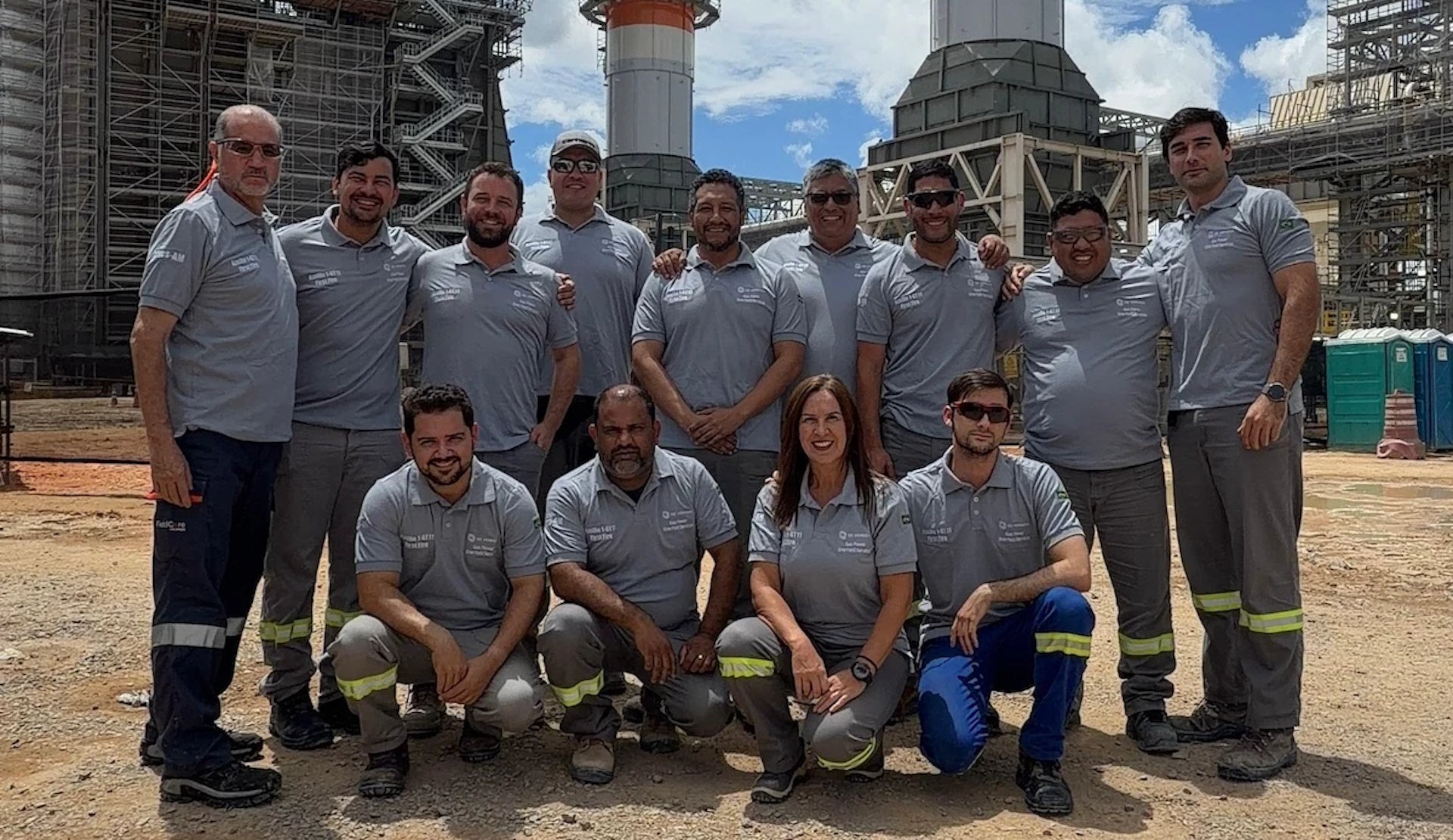 AzulÃ£o I power station team