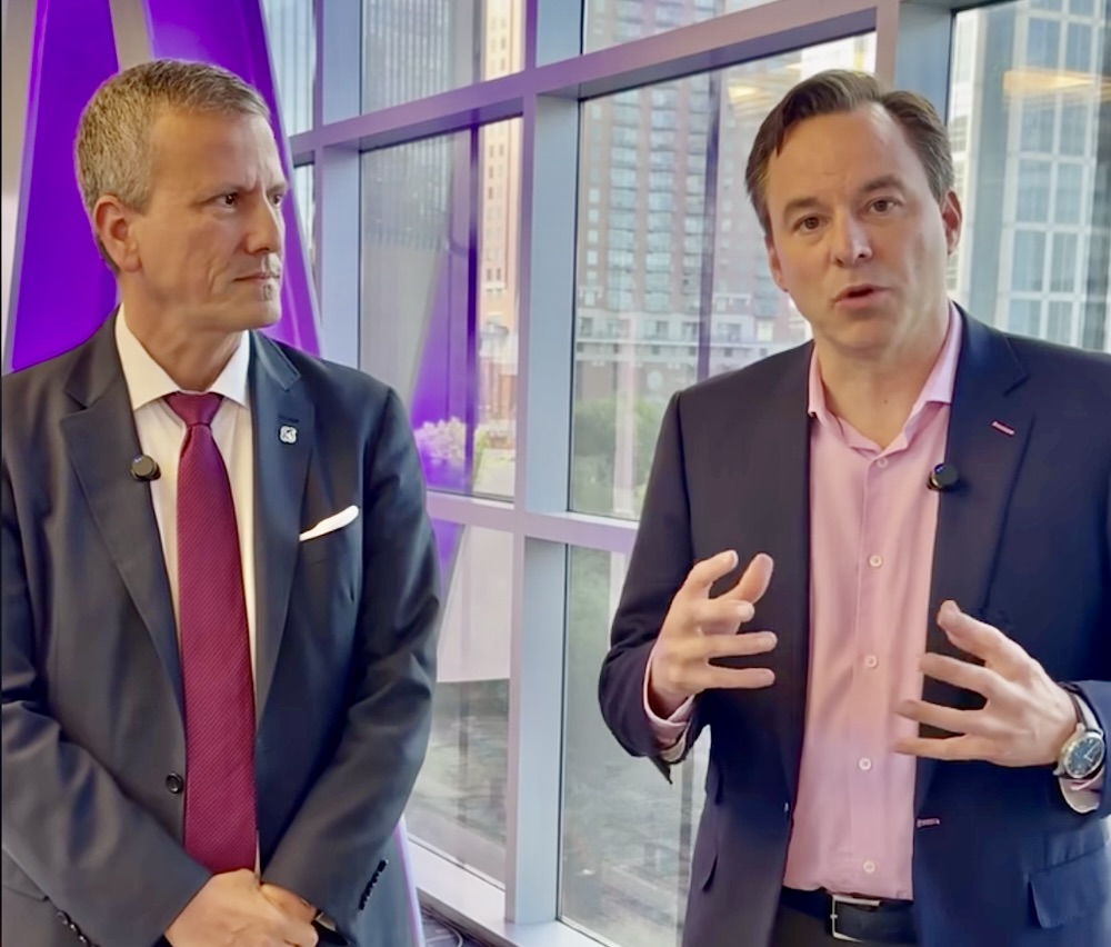 Harry Sideris and Scott Strazik