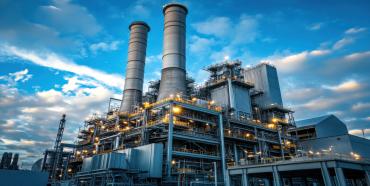 Picture of a gas power plant