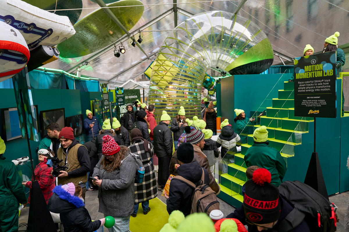 Innovators Toy Land at Rockefeller Center in New York City