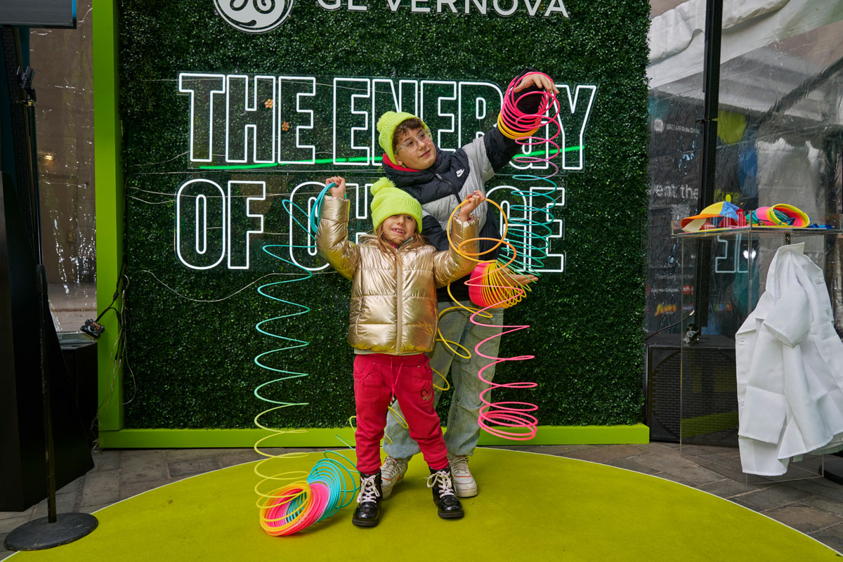 Innovators Toy Land transformed the plaza into a vibrant playground
