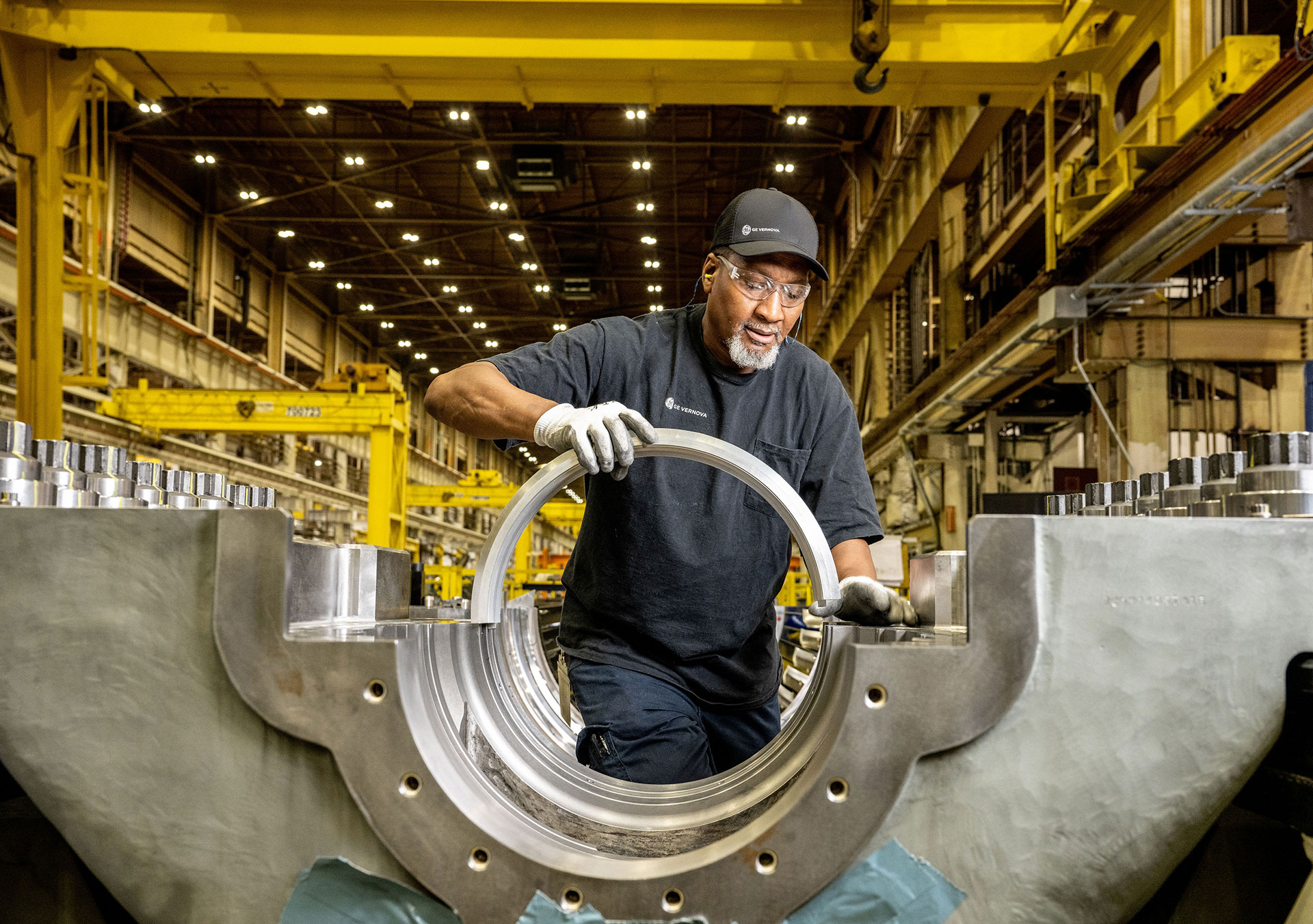 GE Vernova’s Turbine Assembly Plant in Greenville, South Carolina