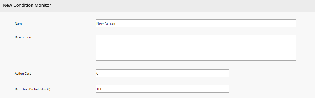 New Condition Monitor