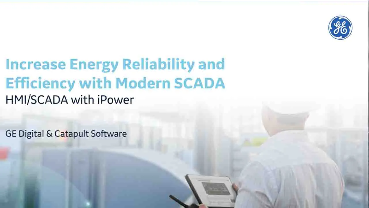HMI/SCADA with iPower webinar cover. 