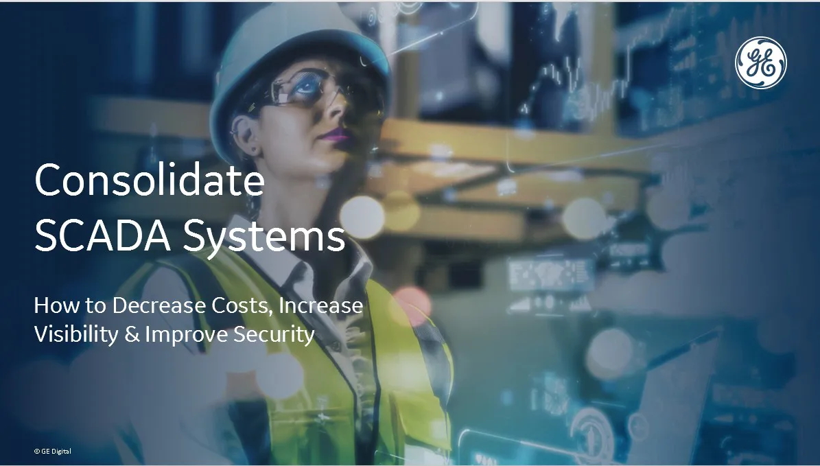 Consolidate SCADA Systems cover image. 