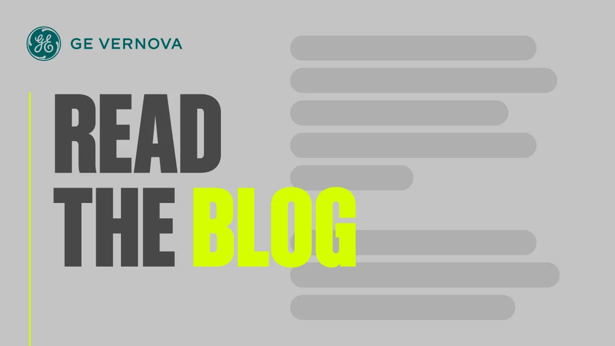 GE Vernova - Read the Blog