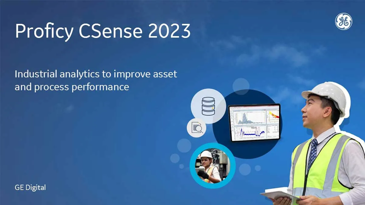 Proficy 2023 Webinars: Proficy CSense Industrial Analytics & Process Digital Twins