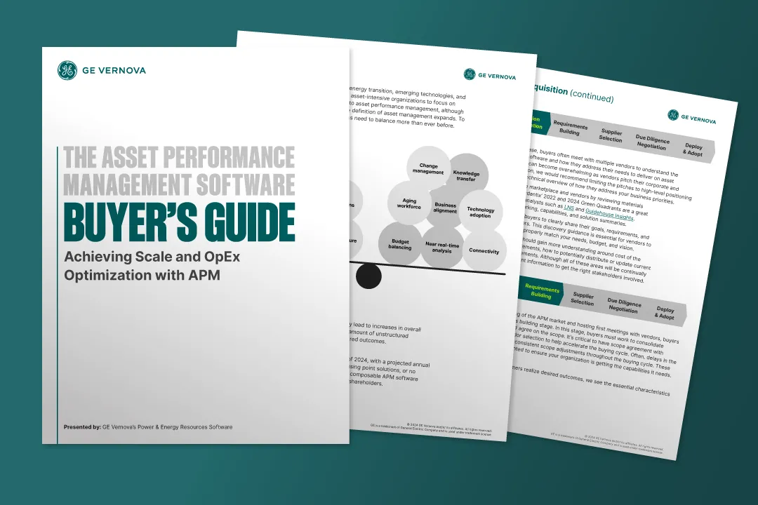 GE Vernova - APM Buyer's Guide