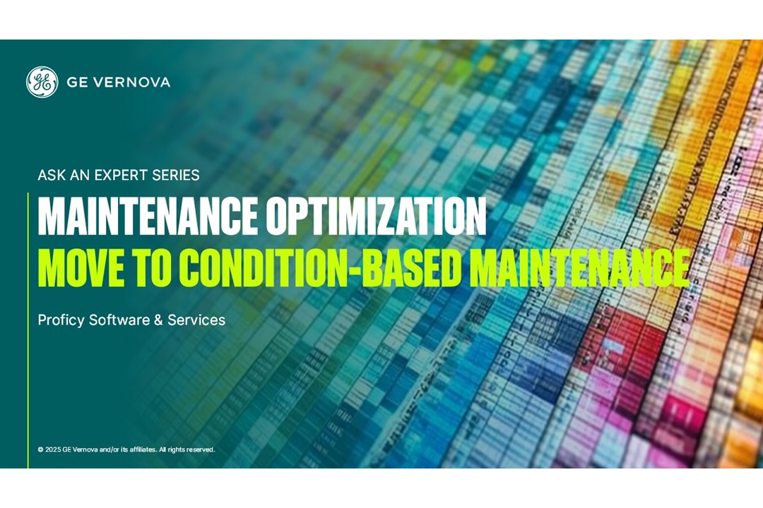 Maintenance Optimization: Move to Condition based maintenance | GE Vernova