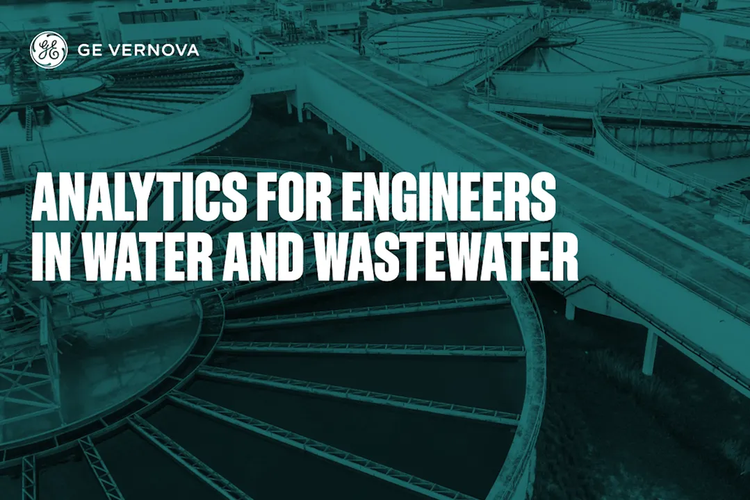 Smart Water Utilities: Simplify Predictive Maintenance with Proficy® CSense Analytics 