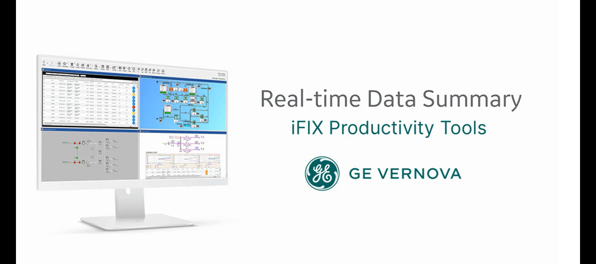 ifix productivity tools real time data summary