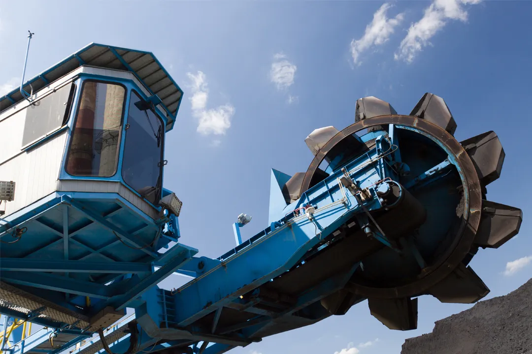 bucket wheel recliamer smartsignal catch