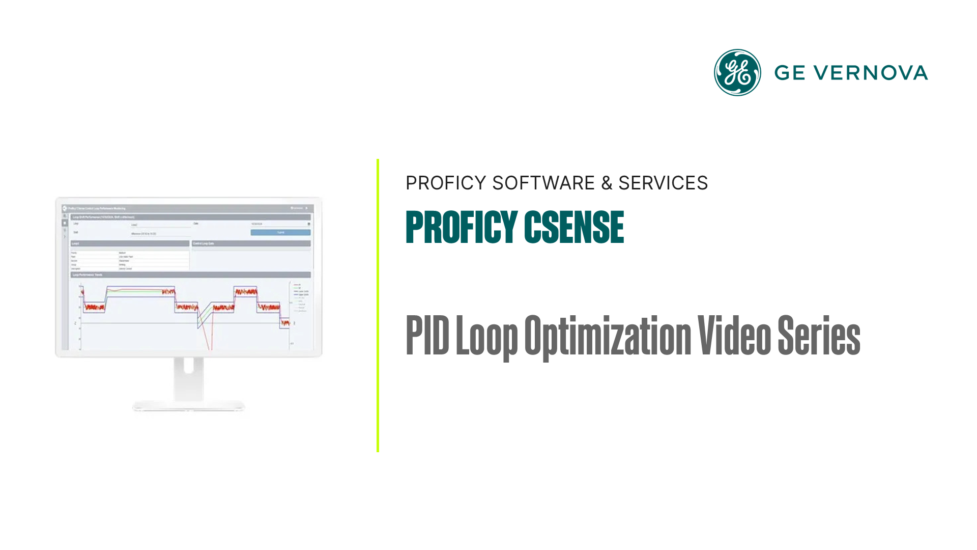 Proficy CSense Video Series – PID Loop Optimization | GE Vernova